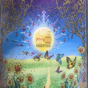 Woodstock tapestry + Woodstock slate — 50 years anniversary